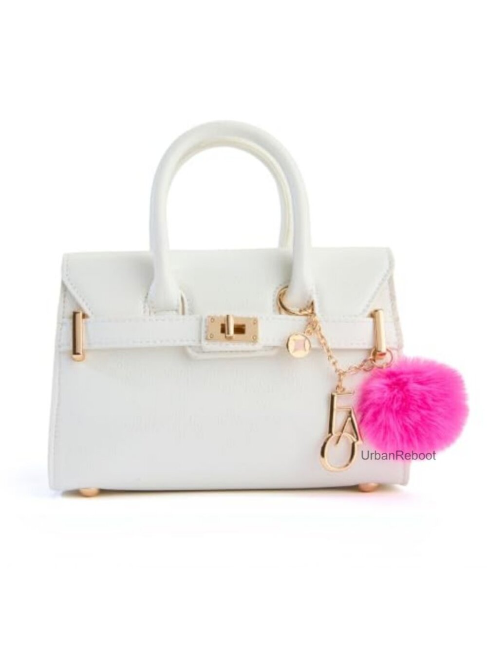Tote Bag with Shoulder Strap & Charms